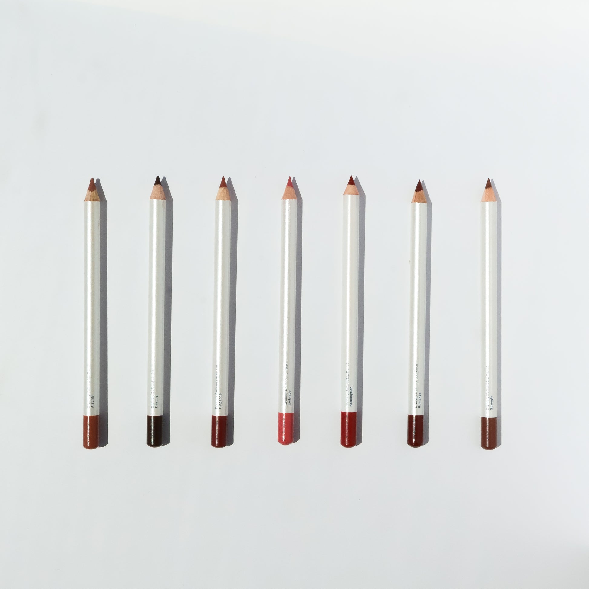 Lip Liners named after affirmations